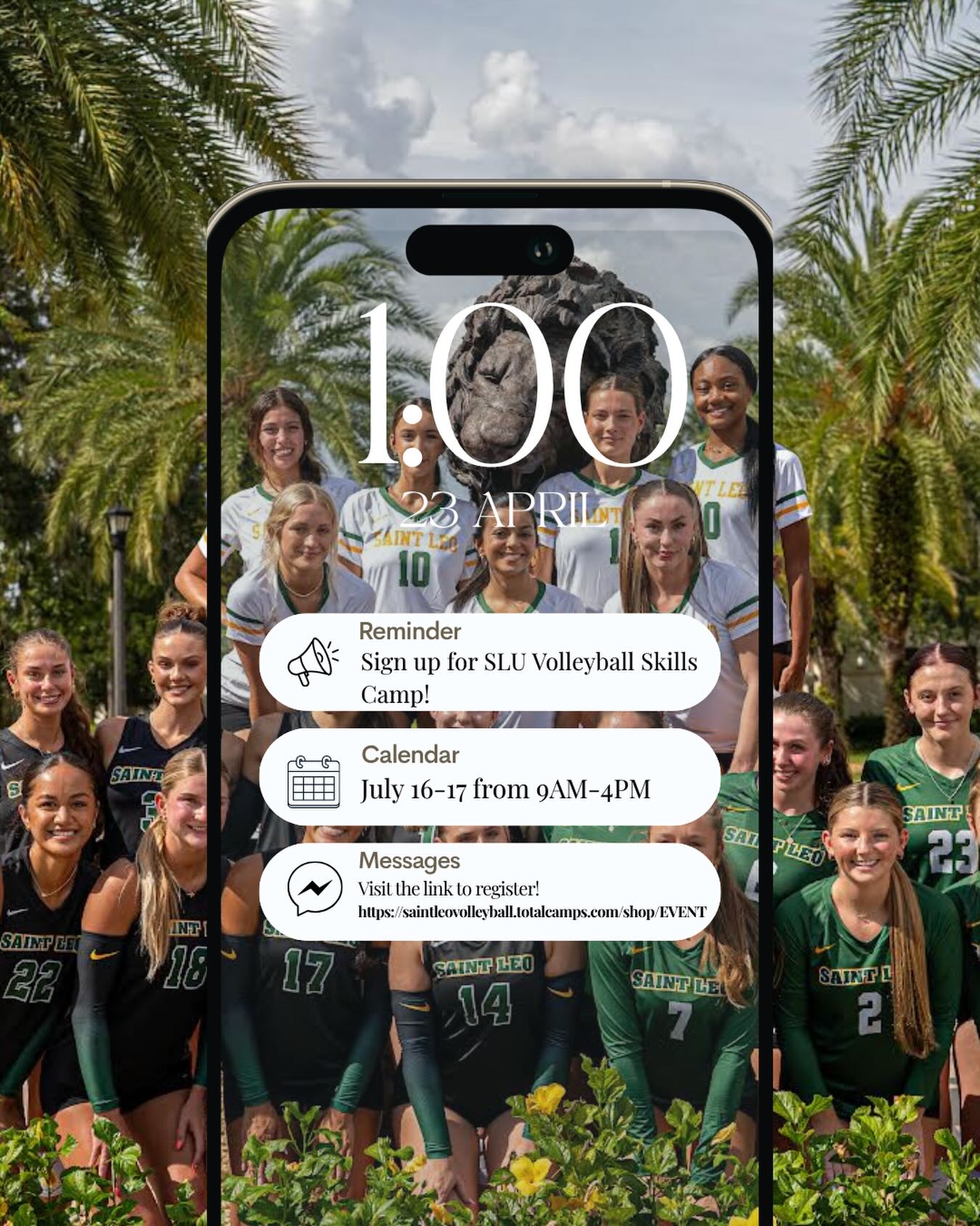 Saint Leo's - VOLLEYBALL ALL SKILLS CAMP