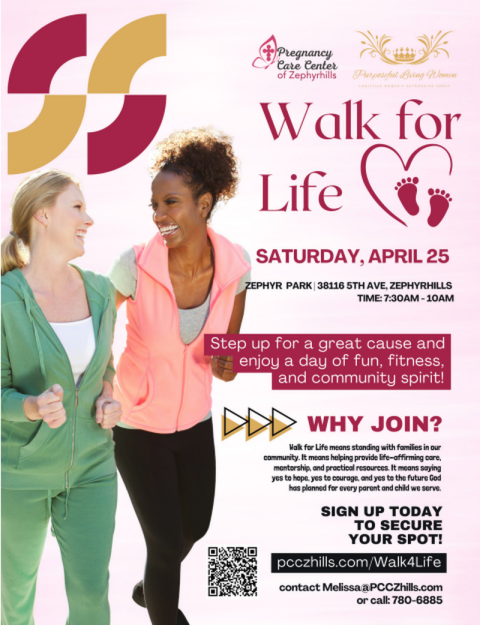 ZEPHYRHILLS Inaugural Walk For Life Launches